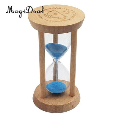 MagiDeal 10 minute Magnetic Sand Hourglass Sandglass Sand Timer Clock home Decor Gift